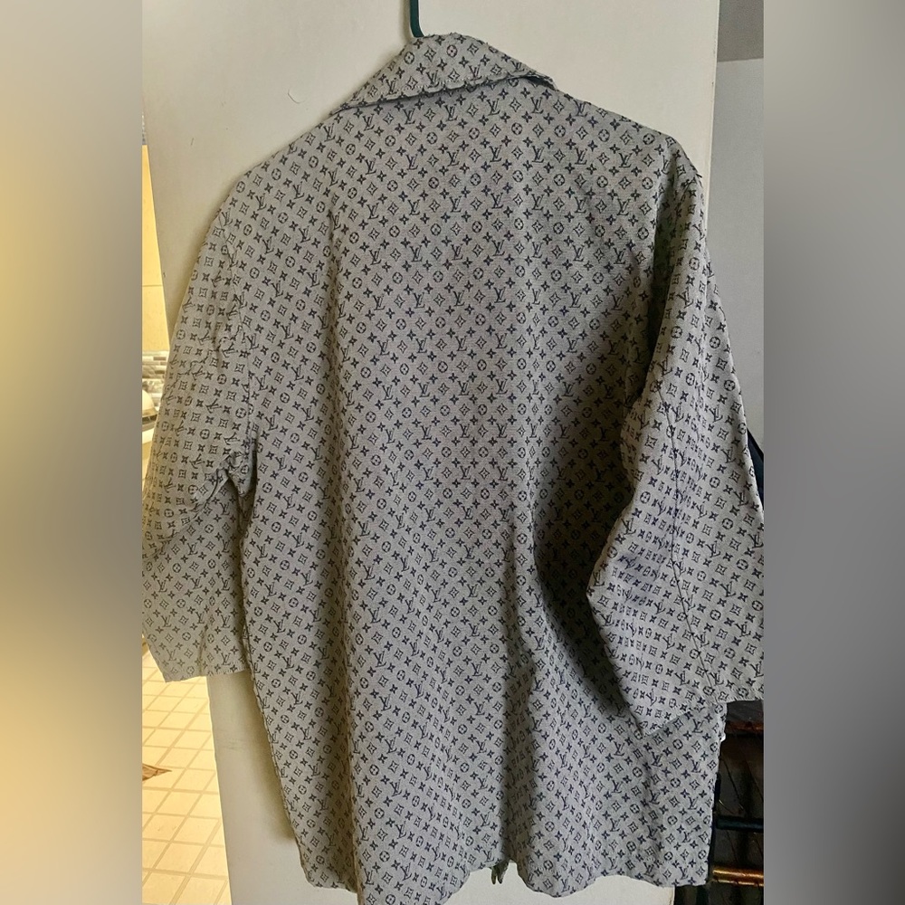 Louis Vuitton Monogram vintage Jacket in Black and Cream - Picture 7 of 13